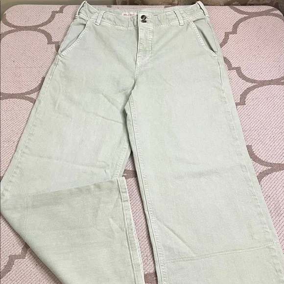 Anthropologie Pilcro Eventide High Rise Wide Leg Chino Trouser Pants, size 28 - Picture 15 of 16